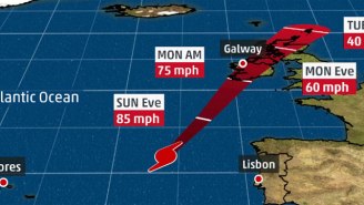 Hurricane Ophelia’s Path Places Ireland And The U.K. In An Unusual Position With A Projected Monday Landfall