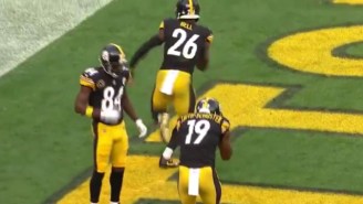 The Steelers Celebrated A Touchdown With An Elaborate Game Of Hide And Seek