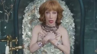 Kathy Griffin Spoofs Taylor Swift’s ‘Look What You Made Me Do’ To Promote Her World Tour