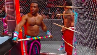 The New Day Vs. Usos Hell In A Cell Match Was Completely Bonkers