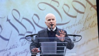 John McCain Lobbed A Thinly-Veiled Attack On Trump While Accepting His Liberty Medal