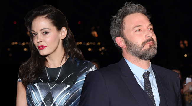 Rose McGowan Says Ben Affleck Lied About Harvey Weinstein's Behavior