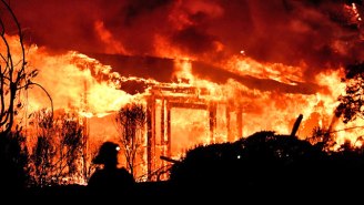 The California Wildfires Are Apparently Burning At A Rate Of ‘More Than A Football Field Every Three Seconds’