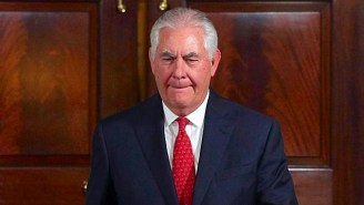Rex Tillerson Defended The Shrinking State Department While News Broke Of North Korea’s Missile Test