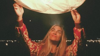 Releasing Lanterns With Messages Of Healing And Hoping It’s Not Dumb