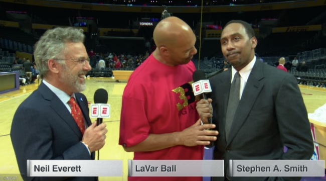 Stephen A Smith Blamed Lavar Ball For Lonzo S Terrible Nba Debut Stephen A Smith Blamed Lavar Ball For Lonzo S Terrible Nba Debut