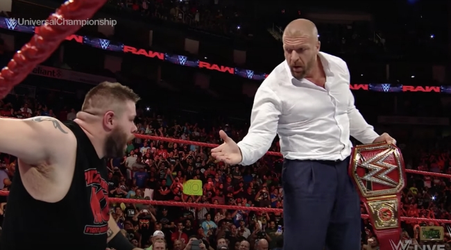 Triple H Gave Kevin Owens His Pay For Wrestling On WWE's Chile Tour