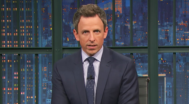 Meyers Explains Why It Took Time For Late Night To Address Weinstein