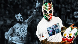 Sin Cara On Being A Super Hero, Wearing His Own Custom Sneakers, And His Latino Heat Heritage
