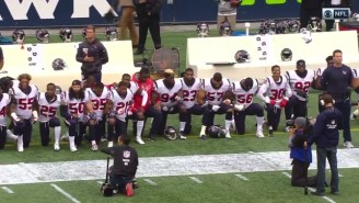The Houston Texans Took A Knee In Protest Of Owner Bob McNair’s Comments
