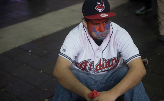Dude makes terrible mistake gets a Cleveland Indians Champs tattoo   Mashable