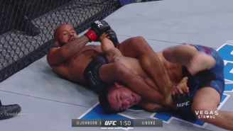Demetrious Johnson Throws Ray Borg In The Air Then Catches Him In An Armbar To Make History At UFC 216