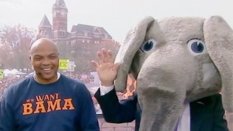 Charles Barkley Appeared On ‘College GameDay’ And Expects Auburn To ‘Kick Ass’ Against Alabama