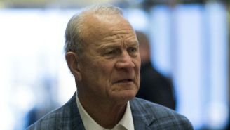 Former Oklahoma Coach Barry Switzer Blamed Baker Mayfield’s Crotch Grab On Madonna