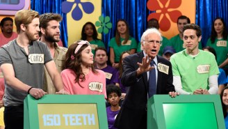 Larry David’s Bernie Sanders Returns To Play ‘The Price Is Right’ On ‘SNL’ With Some Help From Liam Hemsworth