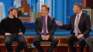 Will Ferrell Takes A Moment On ‘Conan’ To Highlight Mark Wahlberg’s Weird Boston Friendships