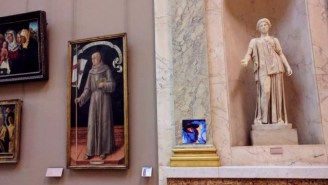 Some Genius Actually Hung Lorde’s ‘Melodrama’ In The Louvre