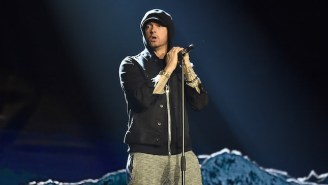 Eminem Knocks His First Performance Of ‘Walk On Water’ Out The Park At The MTV EMAs