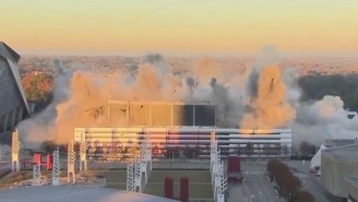 Watch Multiple Angles Of The Implosion Of Atlanta’s Georgia Dome