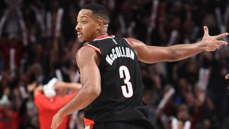 C.J. McCollum Trash-Talked Evan Fournier By Comparing Him To A Crepe