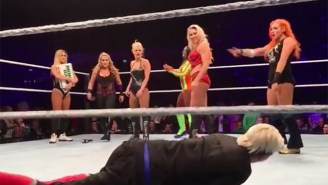 Watch James Ellsworth Take Finishers From The Entire WWE Smackdown Women’s Division