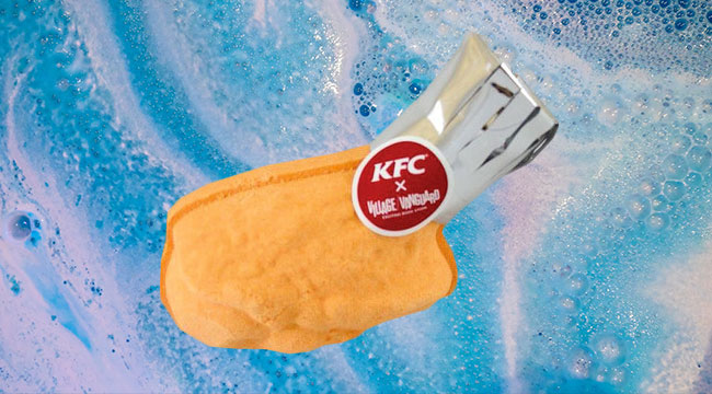 kfc bath bomb