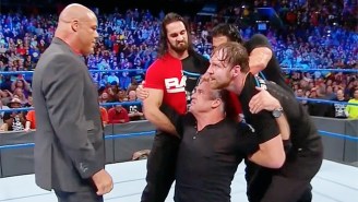 The WWE Raw Roster Laid Waste To Smackdown Live In An All-Out Brawl