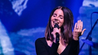 Lana Del Rey Performed A Lovely Acoustic Leonard Cohen Song With His Son At A Memorial Concert