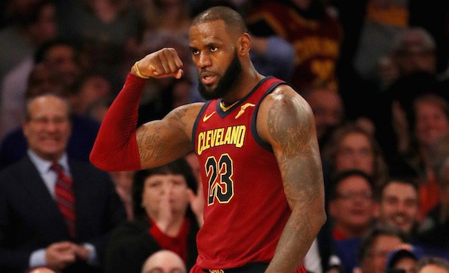 LeBron James Trash Talked The Knicks, Calling Himself The 'King Of NY'