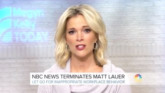 An Emotional Megyn Kelly Addresses Matt Lauer’s NBC Firing As A ‘Sign Of Progress’