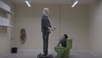 Ought Experiments On A Mannequin And An Older Man In The Bizarre Video For ‘These 3 Things’