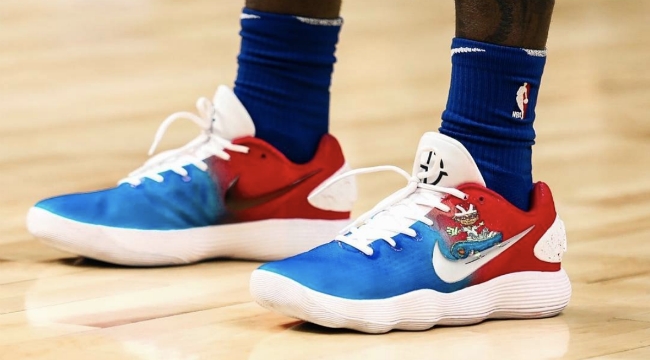 Montrezl Harrell Has Incredible Custom Rocket Power Nike Hyperdunks