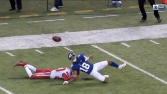 The Giants Stunned The Chiefs Thanks To An Unreal Catch By Roger Lewis Towards The End Of Overtime