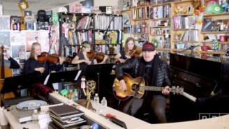 Billy Corgan Opened His Tiny Desk Concert With A Rousing Rendition Of A Smashing Pumpkins Classic