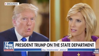 Trump Tells Fox News’ Laura Ingraham ‘I Am The Only One Who Matters’ On Unfilled State Department Roles