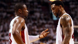 Dwyane Wade And Udonis Haslem Swapped Jerseys After Cleveland Took Down Miami