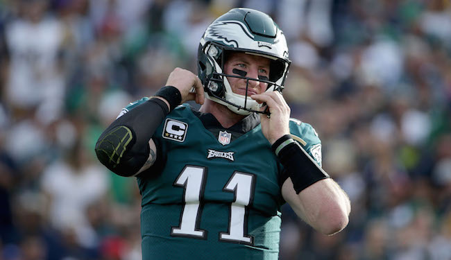 Eagles Quarterback Carson Wentz Is Out For The Season With ...