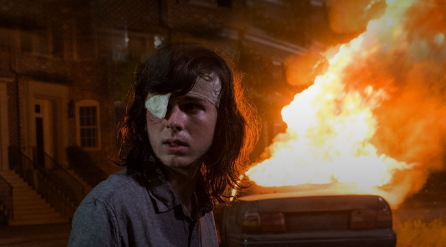 Chandler Riggs Is Happy With His Fire Filled End On The Walking Dead