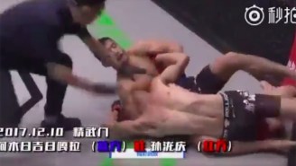 An MMA Fighter Won A Fight With A Shoot Dragon Sleeper