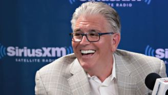 Mike Francesa Thought The Photoshop Of Todd Gurley Swapping Jerseys With A Ref Was Real