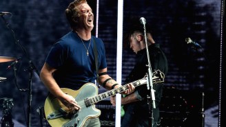 Josh Homme Kicked A Photographer In The Head At KROQ Almost Acoustic Christmas