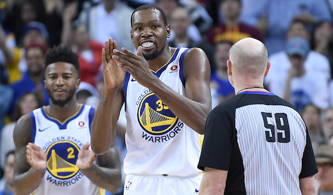 Kevin Durant Says Some Cavs Players Tried To Get The Refs To Eject Him