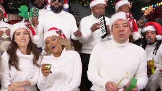 Anna Kendrick And Jimmy Fallon Join Darlene Love For A Cover Of ‘Christmas (Baby Please Come Home)’ On Kid Instruments