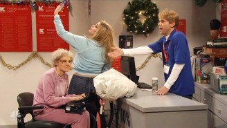 ‘SNL’ Brings Back Bad Memories Of Working Retail During The Holidays With This Weird Sketch