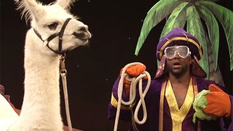 ‘SNL’ Goes Off The Rails With This Nativity Play Featuring An Unruly Llama
