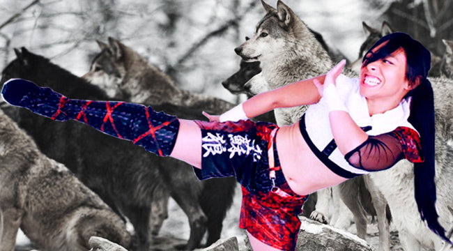 Wolf nude photos Kris Revealed: Kristanna