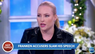 Meghan McCain Brings Up Her Own ‘Playboy’ Shoot While Defending Al Franken’s First Accuser