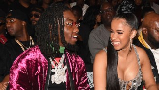 Cardi B Is Challenging Her Husband Offset To A Live Rap Battle Over Christmas Decorations