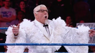 Ric Flair Is A Champion Again After Winning A Royal Rumble To Play Colonel Sanders
