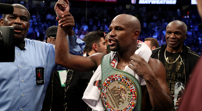 Floyd Mayweather Flaunts Enormous Check On Instagram But How Much